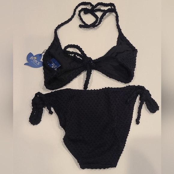 Buzios Brazilian 2pc Black Bikini Set - Picture 3 of 7